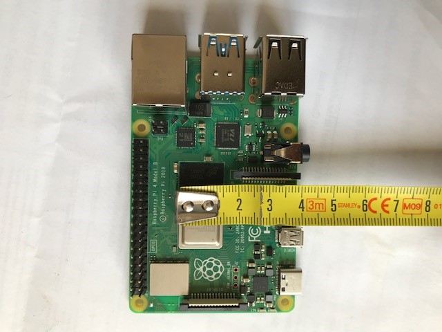My Raspberry's chip size: 10x10 mm